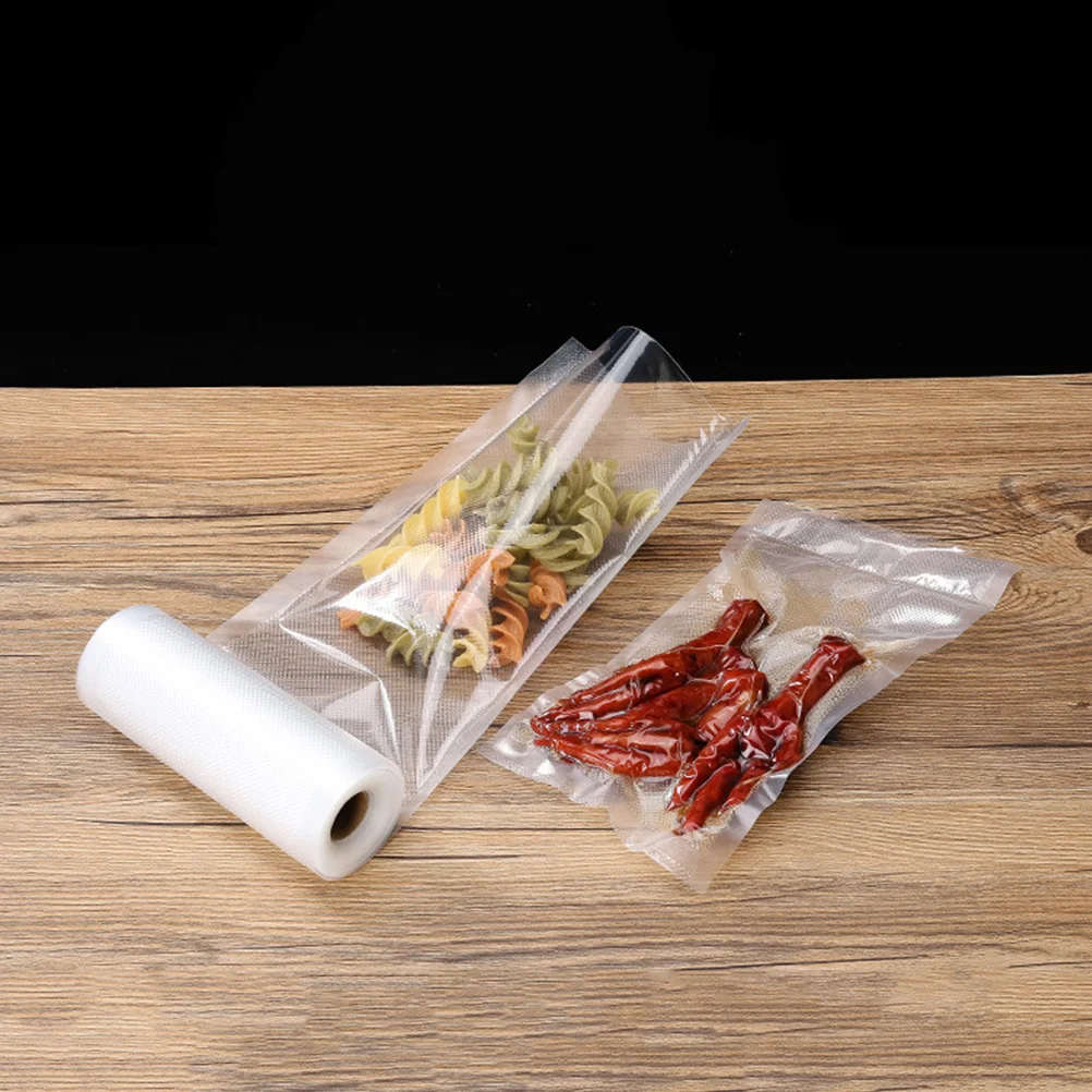 

1pcs 15X500Cm Vacuum Sealer Bags Roll Food Preservation Bag For Kitchen Storage Disposable Eco Friendly Fridge Sealable Pouch