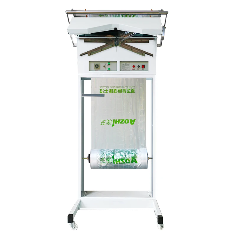 

Easy To Use Dust-proof Dress Packing Machine For Garment Factory/Laundry Shop