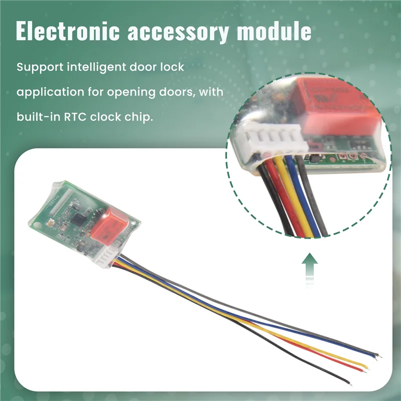 

-Y65A TTLOCK App Remote Electronic Lock Module Board Lock Module Relay Output Door Access Control System