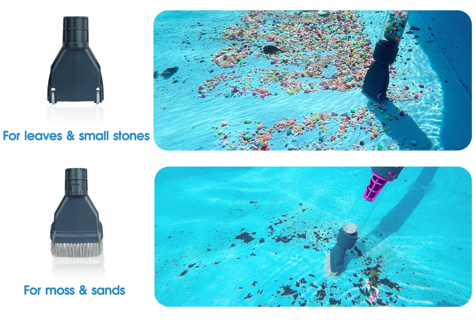 BN10 PRO Pool Vacuum Cleaner Battery Handheld Cordless Brush Head Robotic Pool Blaster Vacuum Cleaner Swimming Pool Cleaning
