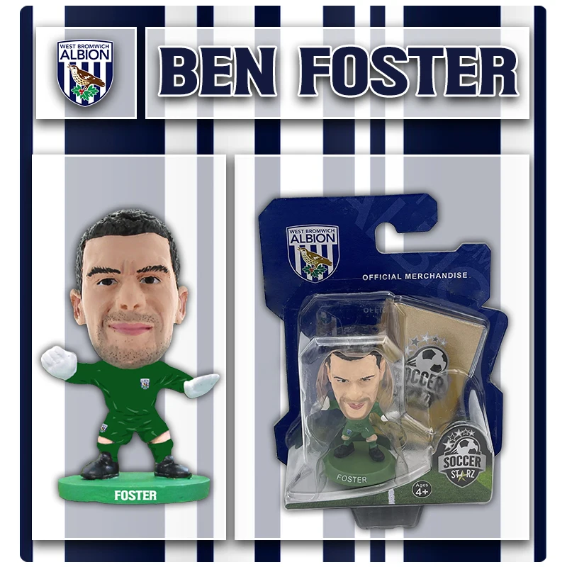 Official West Bromwich Albion F.C. Footballer’ 5cm Figures SoccerStarz model Gift