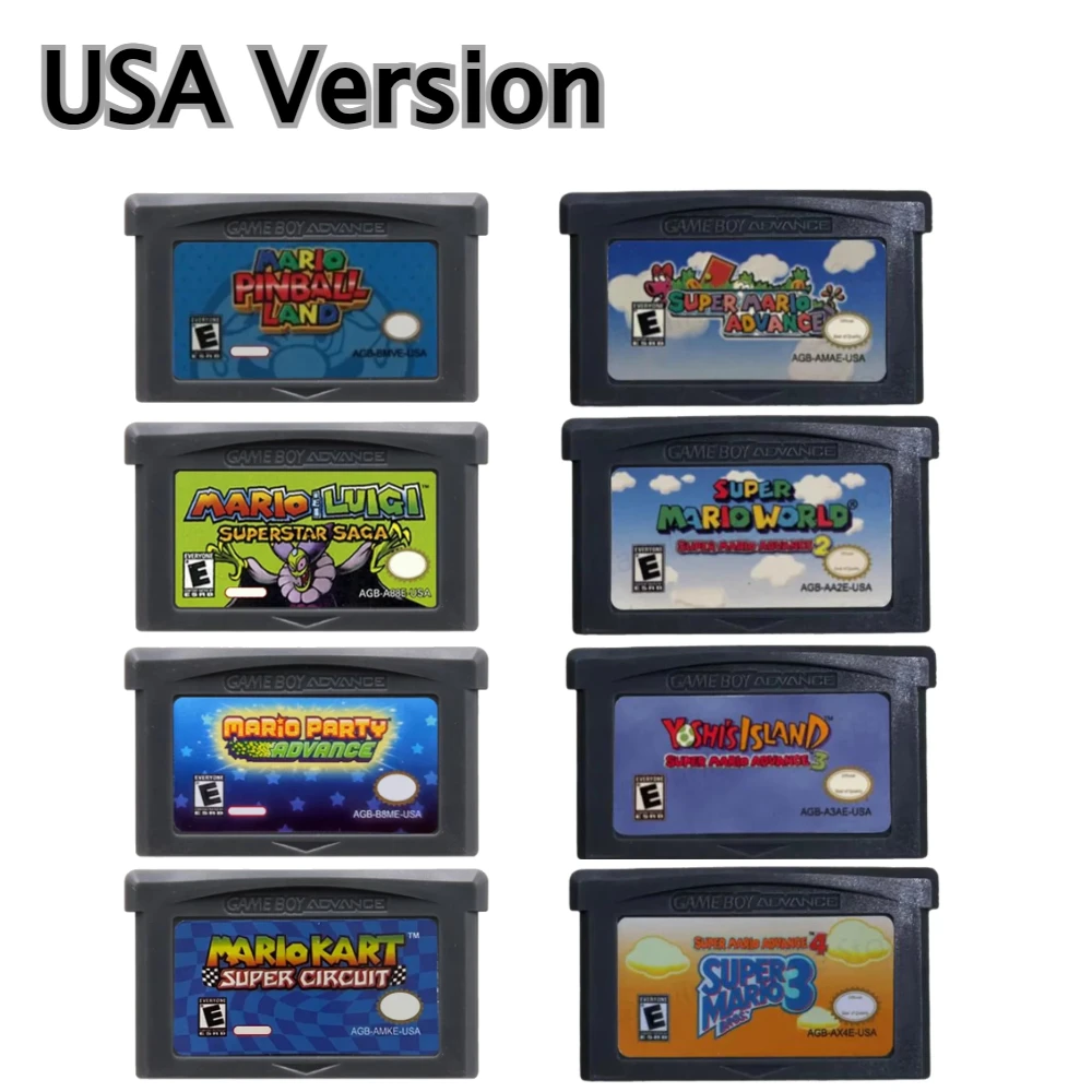 Cartouche de jeu GBA 32 bits U - Gaming Console Mario avis et prix