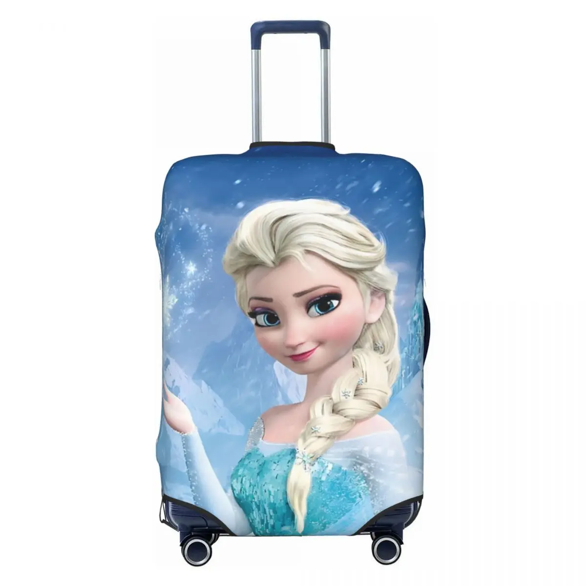 

Эластичный защитный чехол для чемодана с мультяшным рисунком, подходит для чемоданов 18-32 дюймов