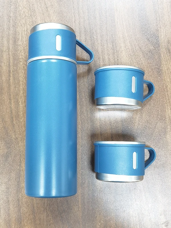 Garrafa Térmica Jiake para Café com Copo de Café, Copo Goji, Copo de Viagem, Garrafa de Água de Aço Inoxidável, Equipamento para Camping