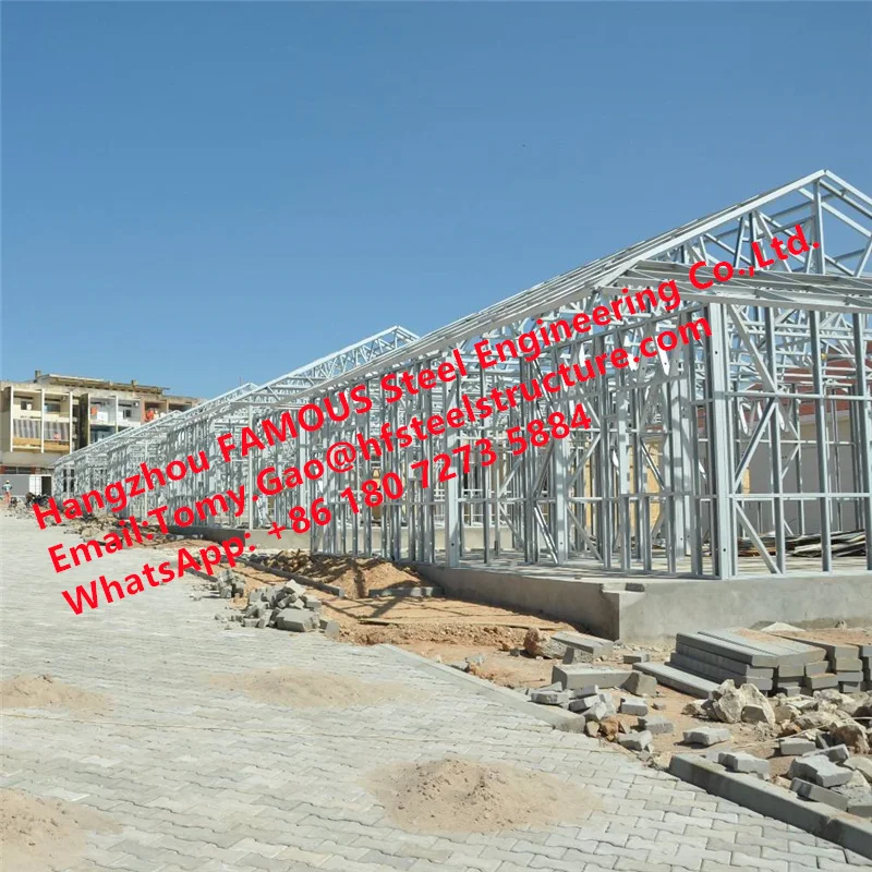 

CE certificate ISO 9001 metal buildings structural steel fabrication