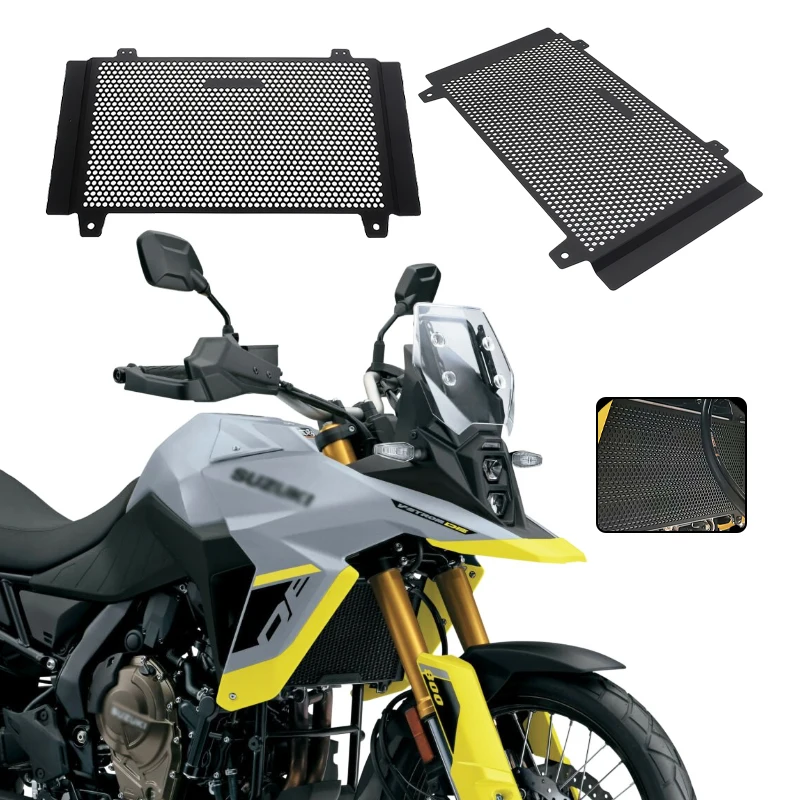 New Accessories for Suzuki V-STROM VStrom 800 DE 800DE 2023 2024 2025 Motorcycle Radiator Grille Guard Protection Grill Cover