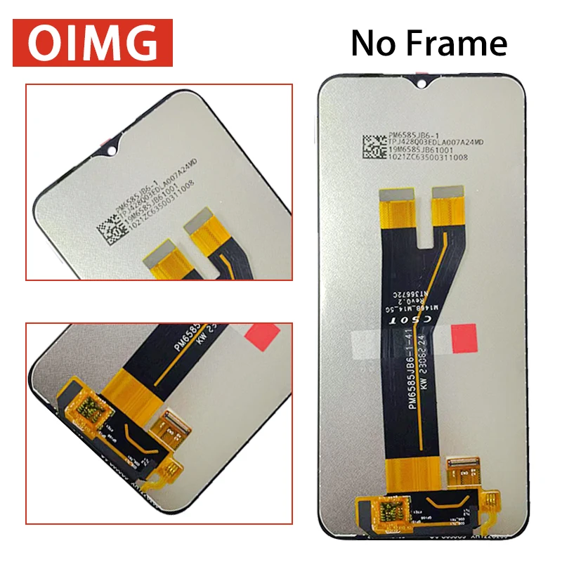 LCD Display Touch Screen digitador montagem, apto para Samsung M14
