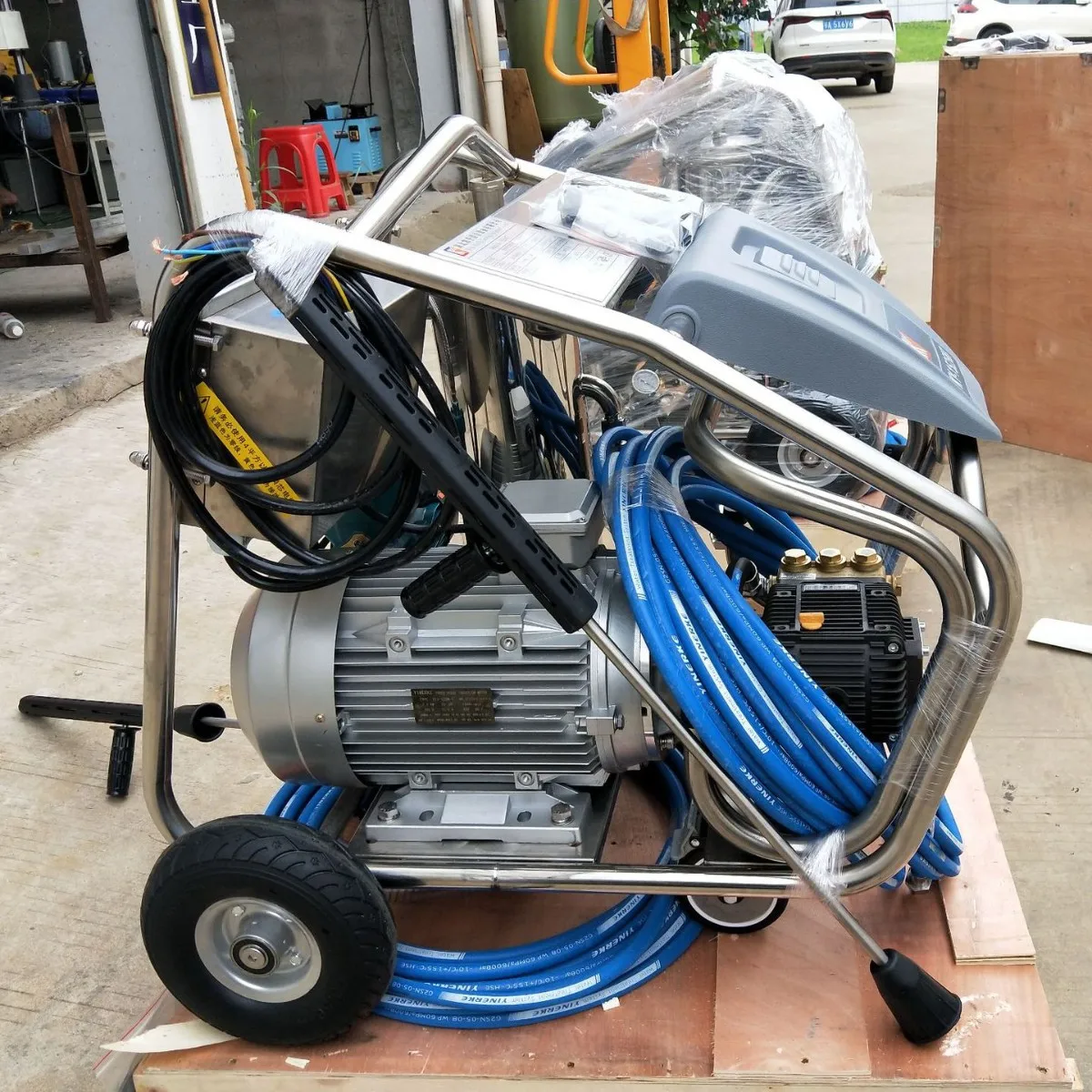 New 300Bar Industrial High Pressure Washer Machine Electric Cold Water Jet Washer 4000psi