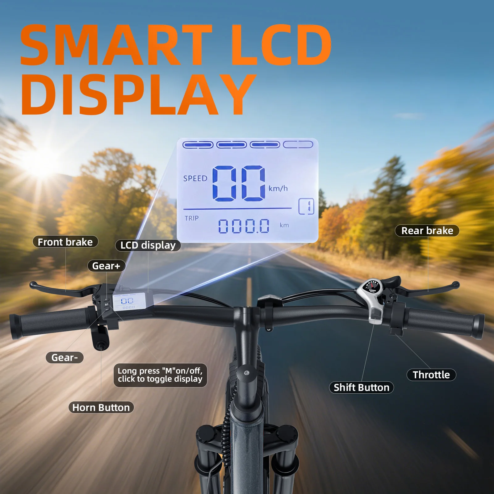 Bicicleta Eléctrica Malzahar F02 48V 23.4Ah para Adultos, Neumático de 29"×2.3, 7 Velocidades, Autonomía de 40-45 km, Motor de 250W, Batería de Litio Extraíble, Suspensión Delantera y Trasera, Frenos de Disco Hidráulicos, Bicicleta Eléctrica para Montaña, Carretera, Ciudad, Playa, Uso en Múltiples Escenarios