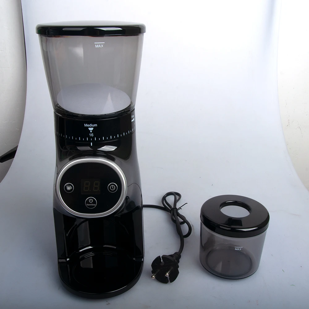 

Houselin Burr Coffee Grinder - Spice Grinder with Digital Timer Display, Perfect for Espresso, Herbs, Spices, Nuts, Grain