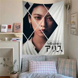 Hot TV Alice In Borderland Printed Large Wall Tapestry Hanging Hippie Bohemian Art Science Fiction Room Home Decor Wall Tapestry