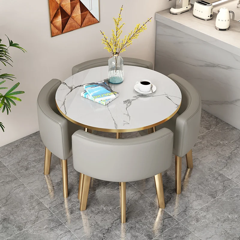 Nordic Round Modern Coffee Tables Mobile Design Luxury Elegant Funky Coffee Tables High Metal Stoliki Kawowe Home Furniture