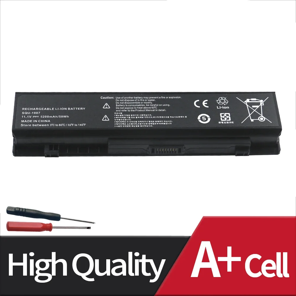 New SQU-1007 SQU-1017 Laptop Battery For LG XNOTE P420 P42 PD420 S535 S530 S430 CQB918 CQB914 CQU918 E217462 11.1V 58WH