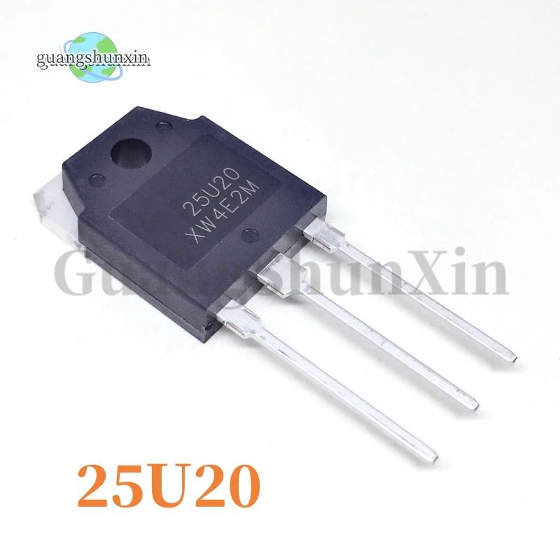 10PCS SFR25U20PN 25U20 TO-3P Quick recovery diode inverter welder