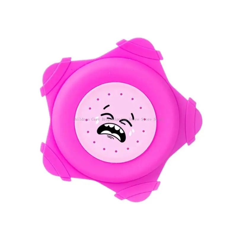 Tragbares Silikonwasser werfen fliegende Scheibe Leichtes Design für Pool Beach spielen lebendige Farben