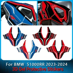 Rear Seat Paint Protection Sticker Fairing Sticker Rear Hump 3D Gel Decal For BMW M1000RR S1000RR M1000 RR 2023 2024