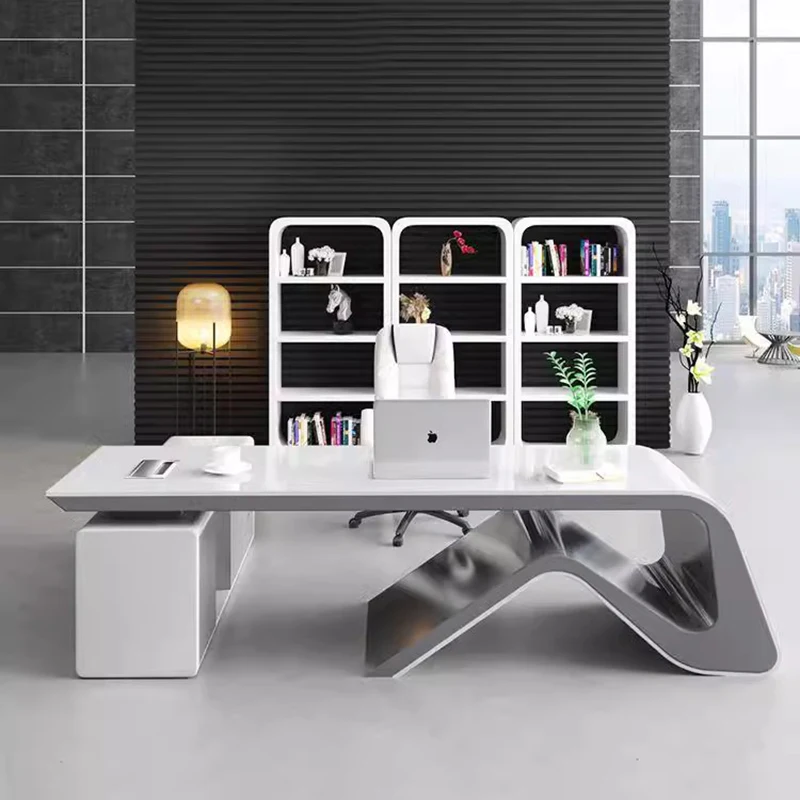 

Height OfficeConference Desk Executive L Shaped Adjustable Folding Work Desk Meeting Modern Escritorios De Oficina Furniture