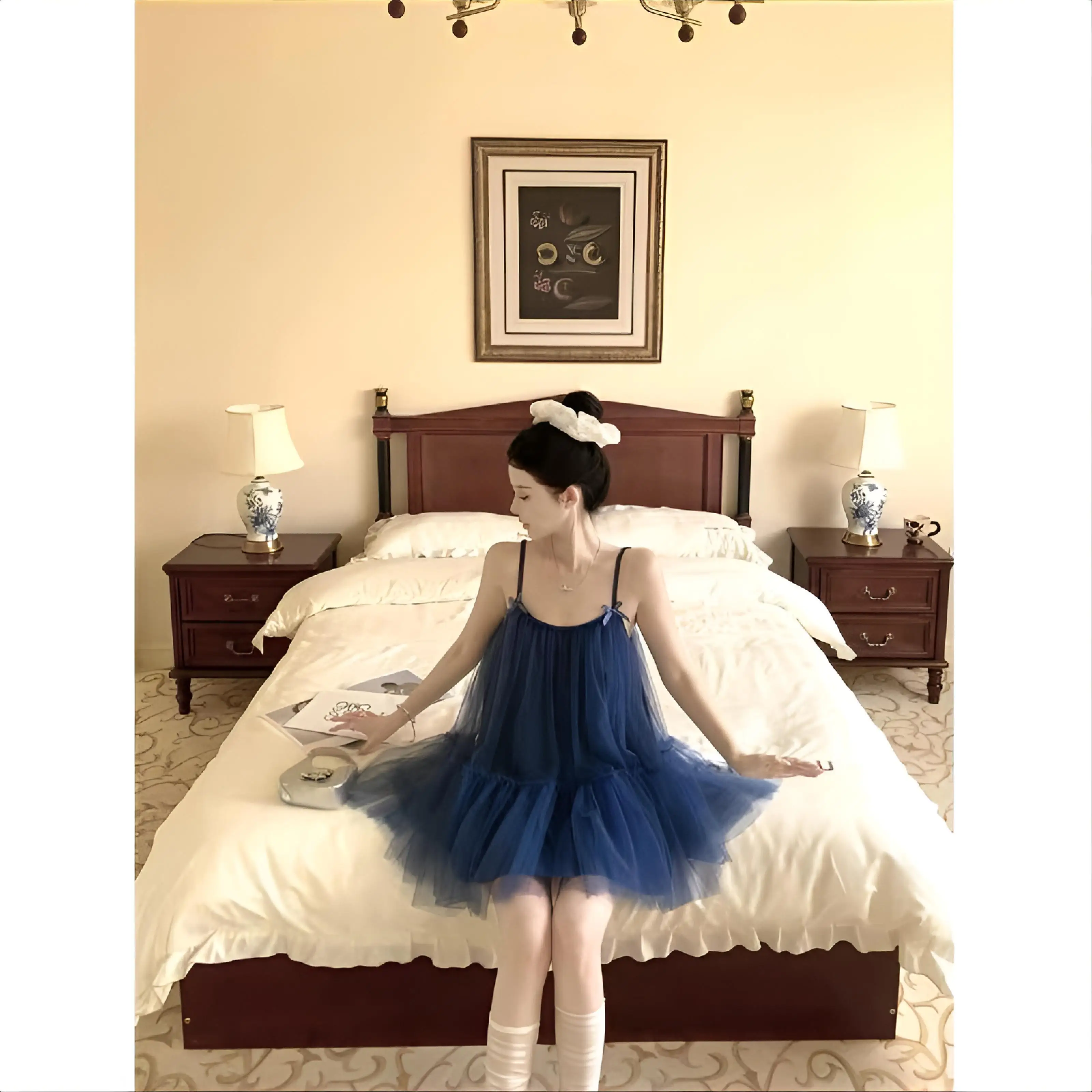 

Cover Up Exercise Women Sun-Proof Attractive Camping European-Style Fashions Twisted Quick-Drying Slim-Fitting Plus-Size Resort