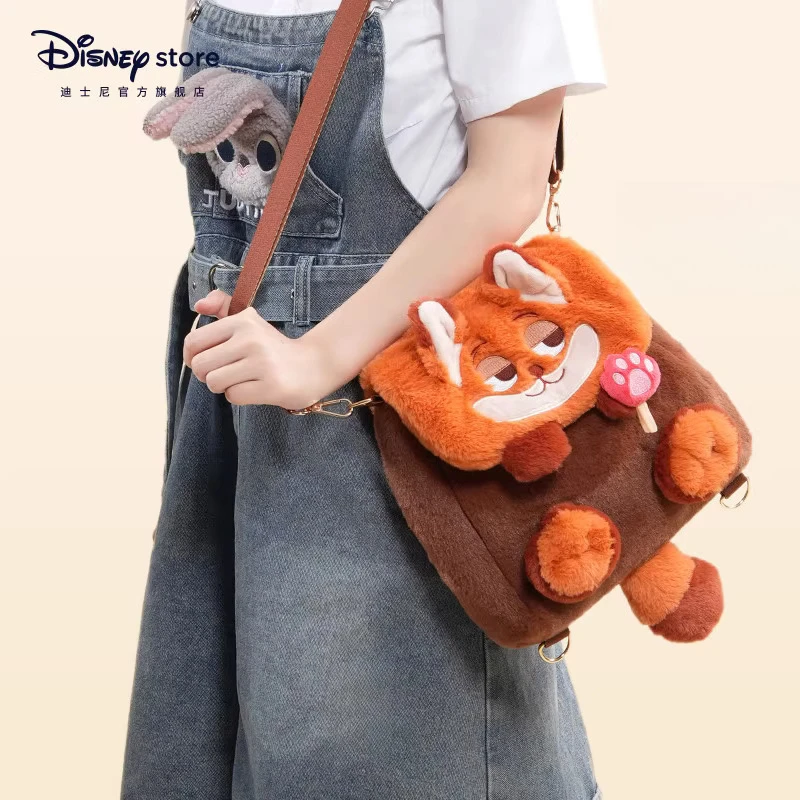 

Оригинальная милая плюшевая сумка через плечо Disney Zootopia Nick Judy, аниме, периферийные устройства, высокая красота, женская сумка, подарок на день рождения
