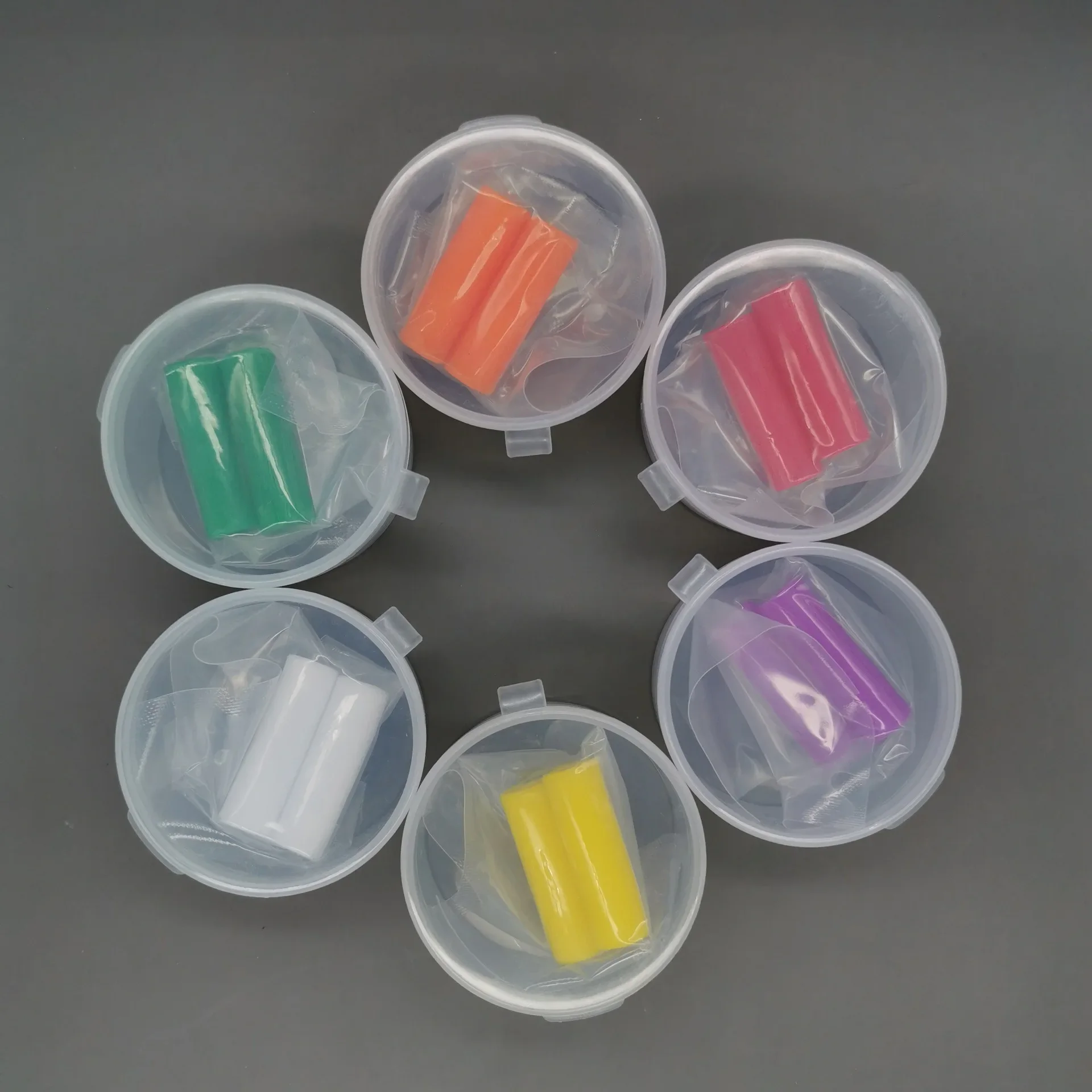 5 Color Pack Silicone Teeth Stick Bite Fruit-Flavoured Aligner Chewie Boxes 2 Pcs  Orthodontic Chewies