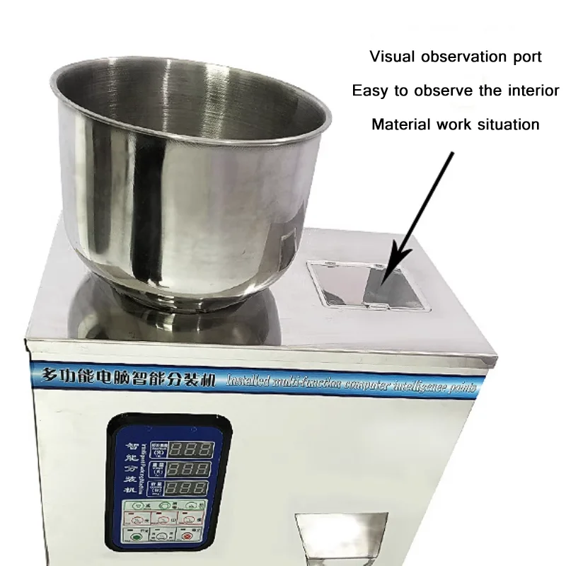 2025 Multi-Function Feeding Grain Rice Beans Sugar Pouch Sachet Weighing Filler Gr Machine