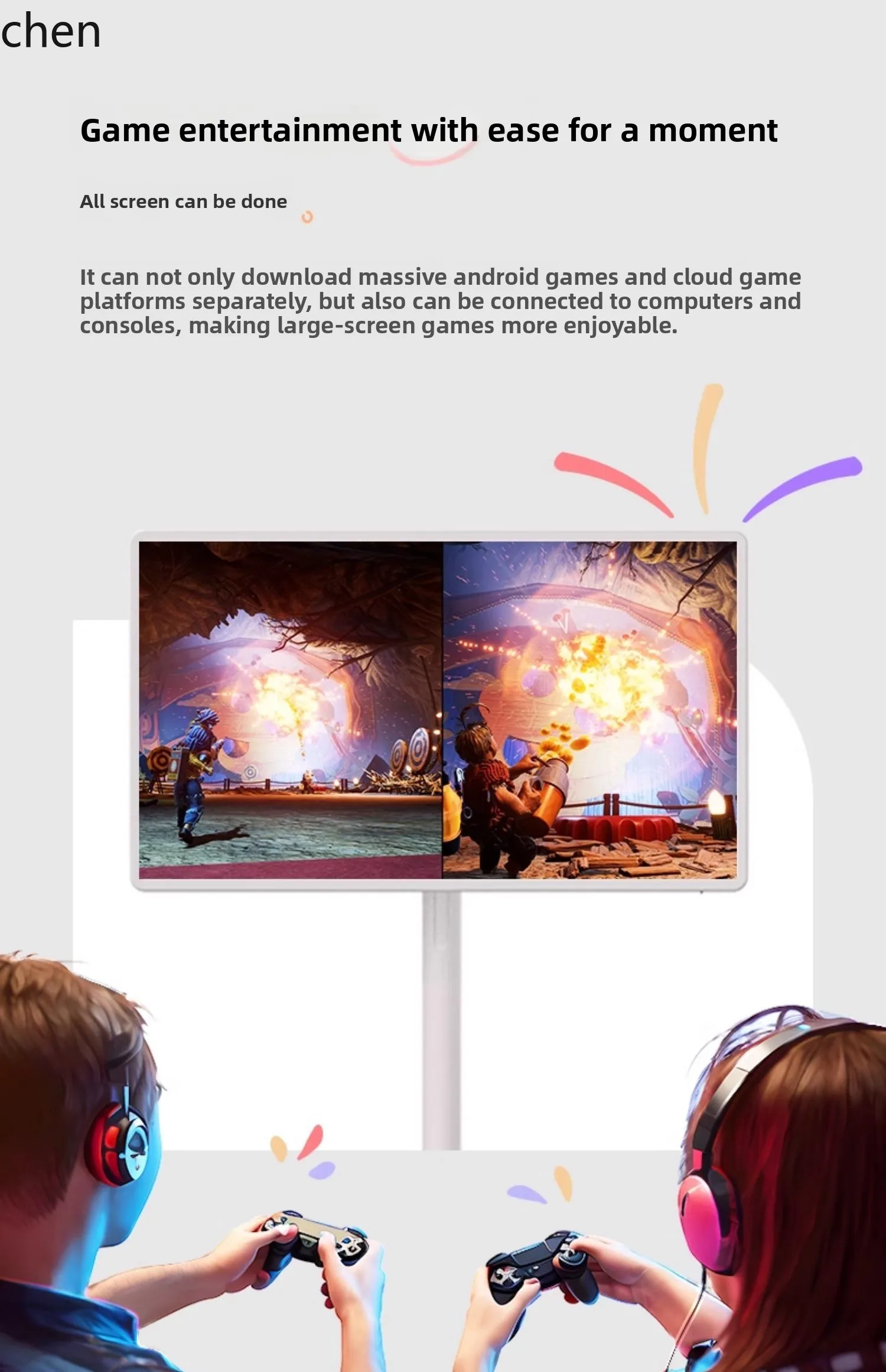 LXC free screen free screen girlfriend machine fitness mobile TV