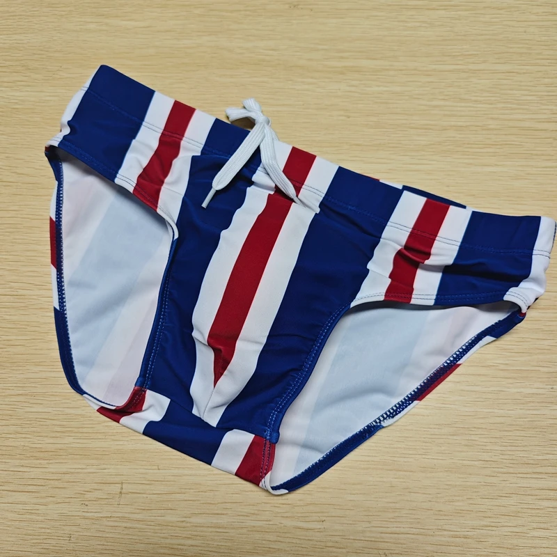 

Новые модные классические мужские плавки в полоску для пляжа и моря, модель 10030zb (реальные фото)