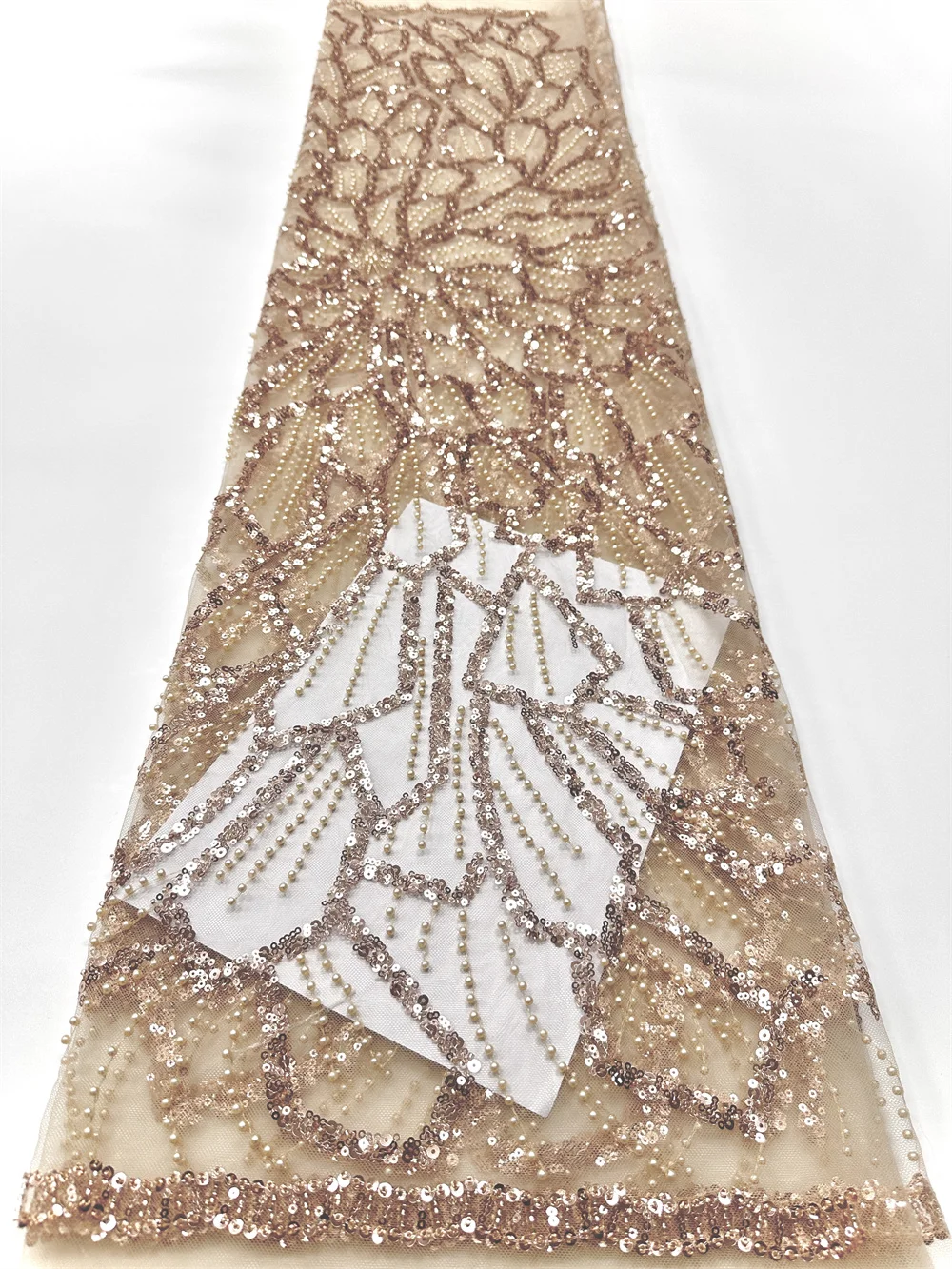 Rode Franse 2025 luxe kralen kant stof lovertjes Nigeriaanse mesh tule bruid materiaal voor trouwjurken Afrikaanse kant stof