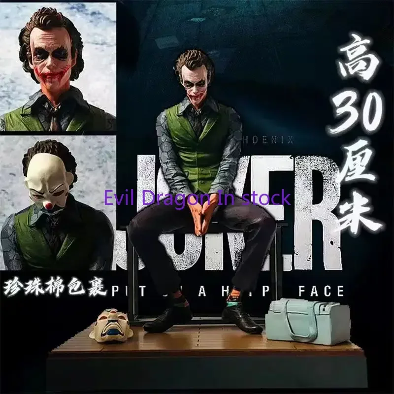 

In Stock Joker Heath Ledger Pvc 28CM Action Figure Toy Collection Gift