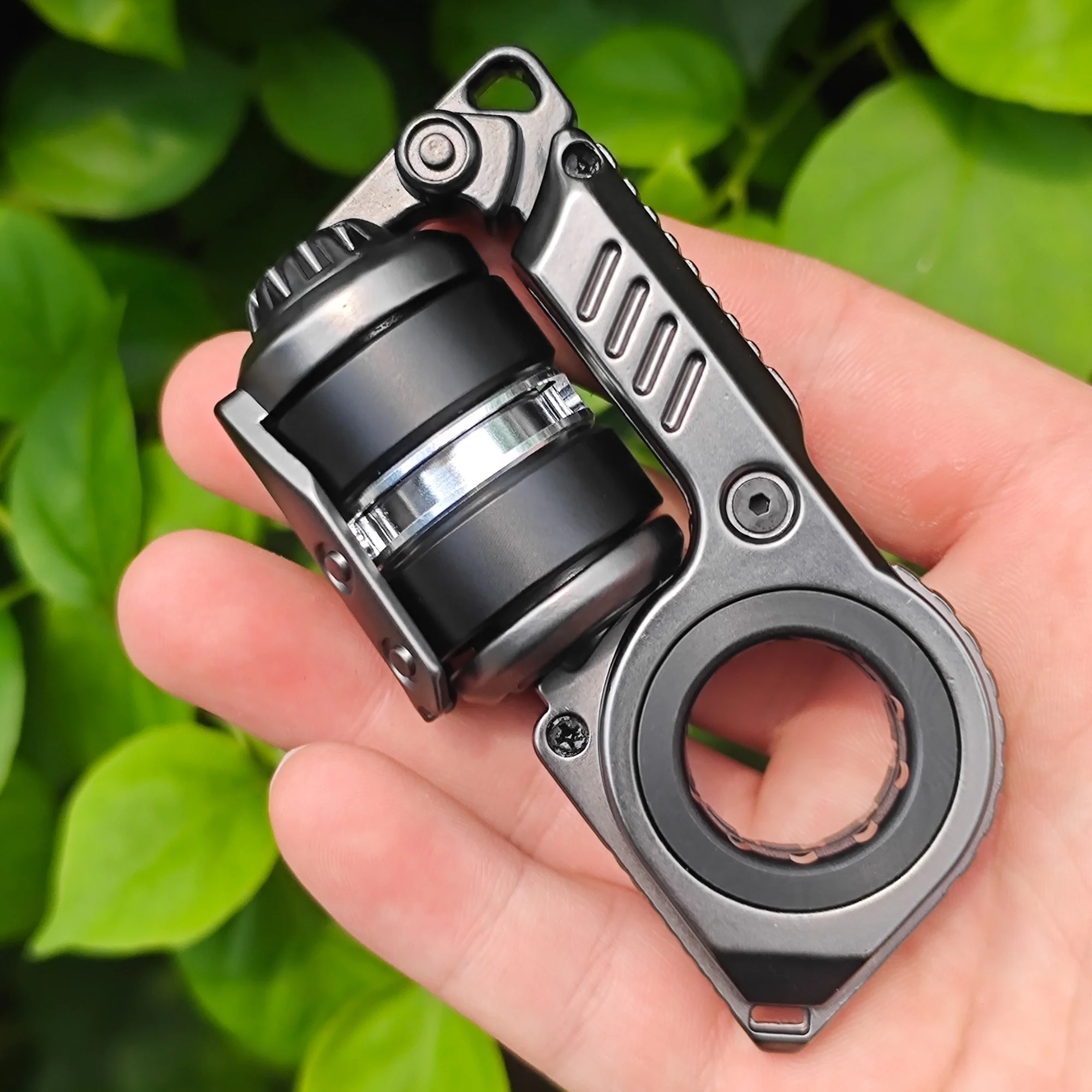 EDC Fidget Sliders Fidget-Spielzeuge Stimmgabel Magnetisches Push-Ei Mechanische Ratsche Knackiger Klang Cyber Core Multifunktionale Spielzeuge