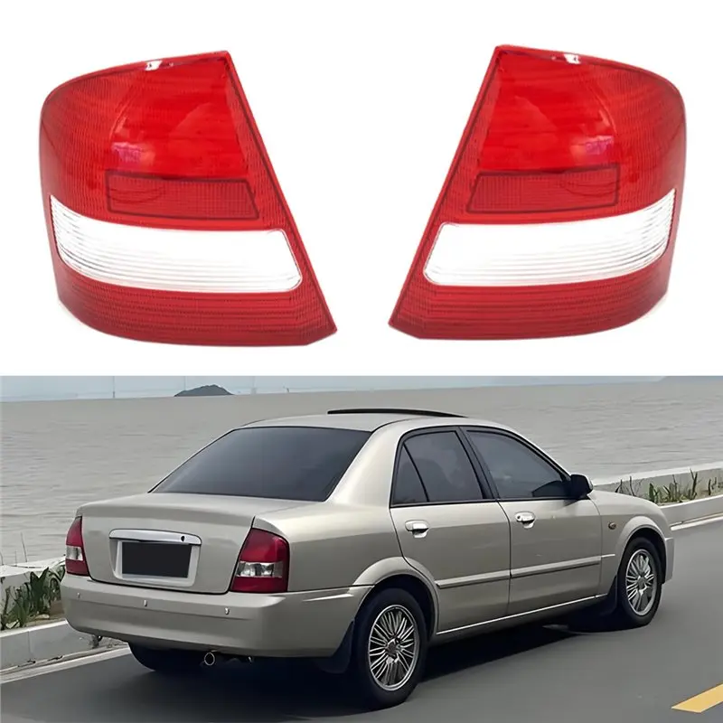【Price Drop !!】-For Mazda 323 2002-2004 Brake Light Shell Car Tail Lamp Cover Taillight Mask