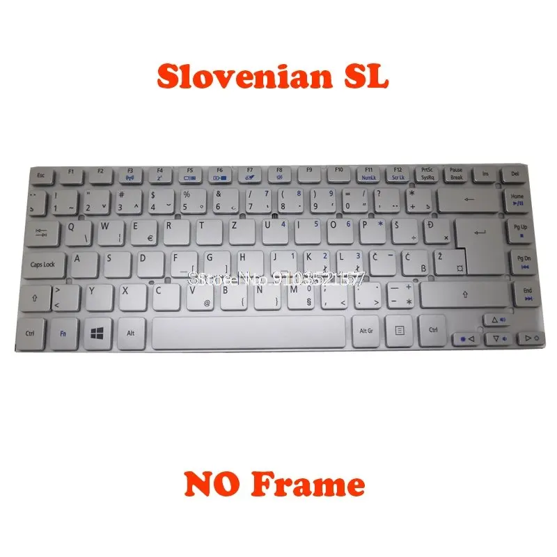 Keyboard For Acer V3-431 V3-471 V3-471G V3-472 V3-472G V3-472P V3-472PG ZQS Canada CA Czech CZ Spanish Slovenian SL Thailand TI