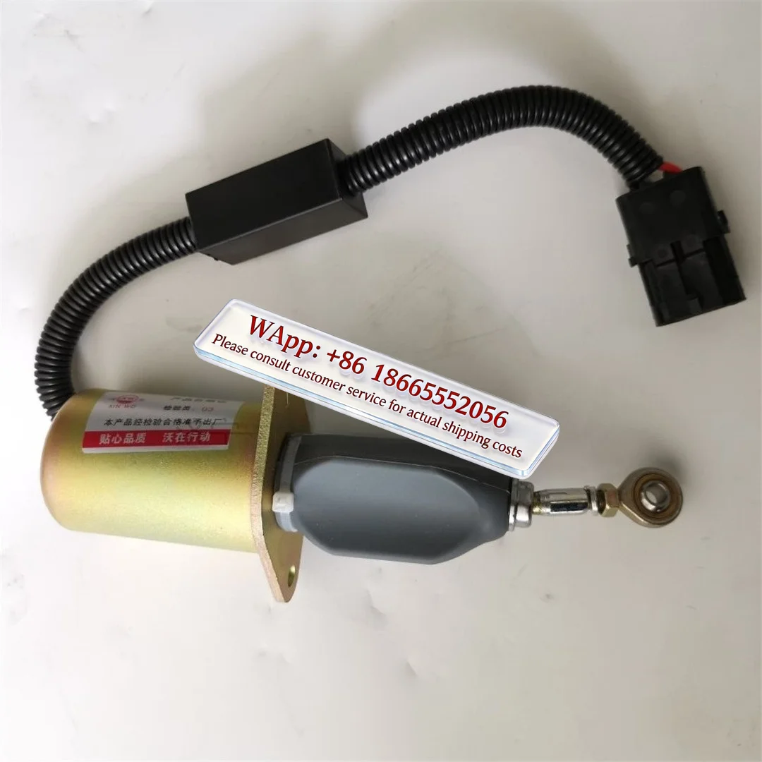 For Cum mins 6C8.3 engine flameout sole noid valve 5284434 engine stop valve 5365990