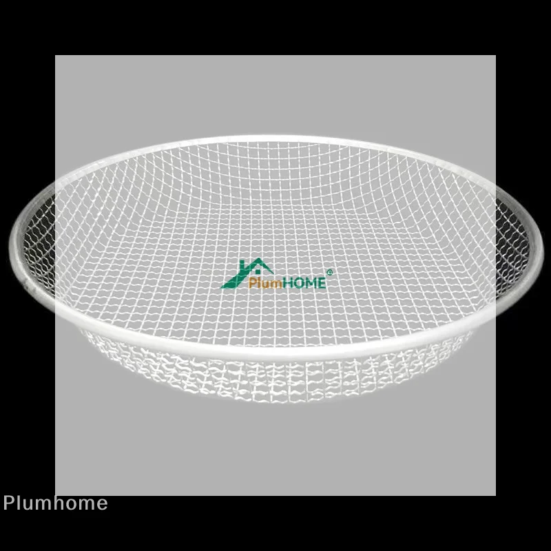13.78 Inch Round Stainless Steel Soil Sifter Dual Mesh Garden Sieve Tool For Separating Soil Rocks Compost Sawdust 1pc