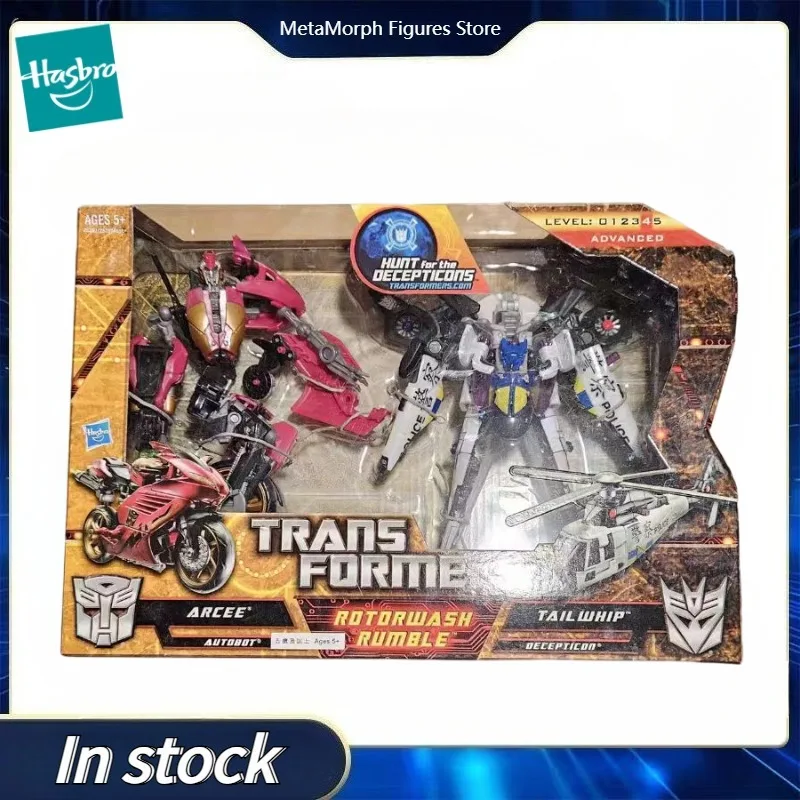 Original Hasbro Transformers Hunt for the Decepticons Rotorwash Rumble Action Toys Collection Model