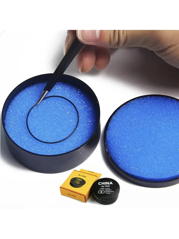 Horloge terug O-ring behuizing Waterdichte oliedoos Horlogekroon O-ring pakking Siliconen vetafdichting Glijmiddel Reparatietool - afbeelding 2