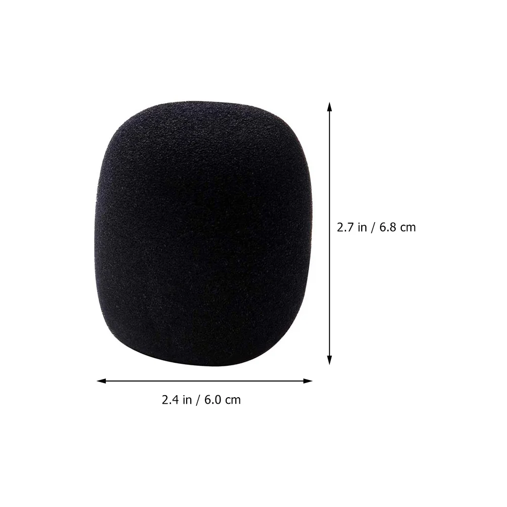 

9pcs Microphone Covers Comfortable Material Voice Effect Standard Microphones Durable Replacement Suitable KTV Dance Ball