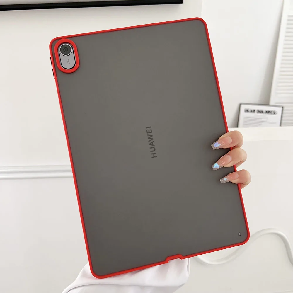 For Huawei MatePad 11 SE C5E Case 11 Inch PC+TPU Shockproof Anti-Fall Two Color Protective Back Cover Shell