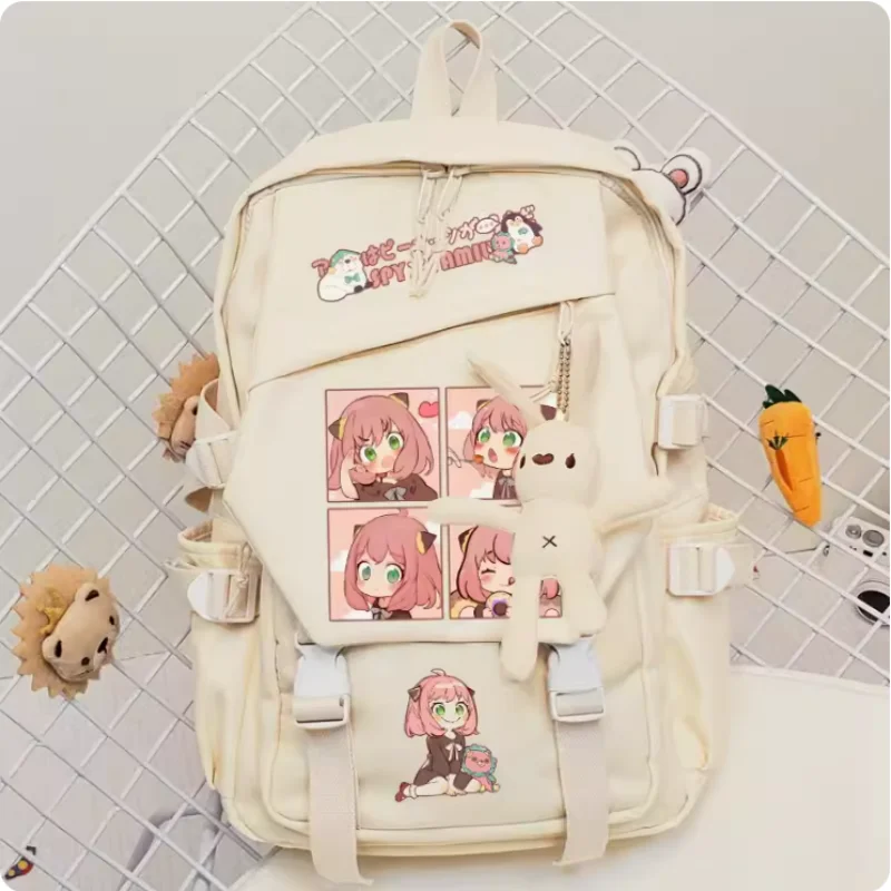 Anime Spy Family Anya Forger Schoolbag Backpack High-capacity Shoulder Bag Cosplay Travel Student Teenager Gift B813