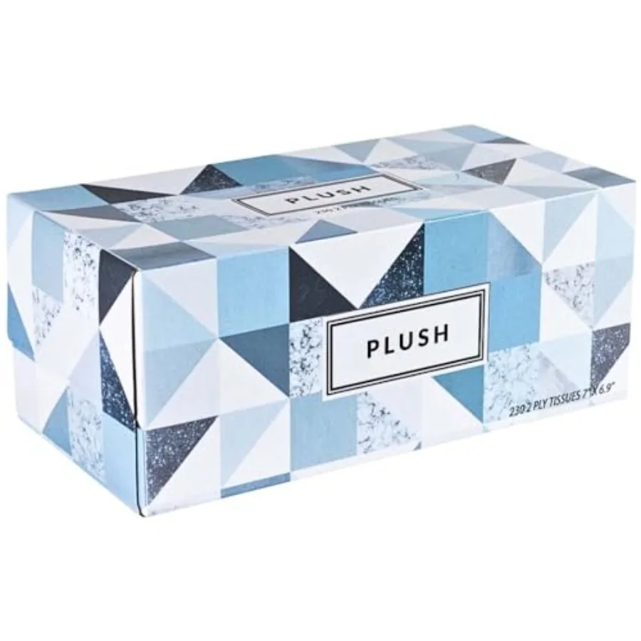 Tessuti ultra morbidi a 2 strati con elevata assorbimento e qualità durevole, ideali per l'uso in ufficio e comodità in viaggio, confezione da 5 ciascuno