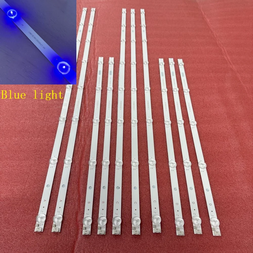 LED Backlight Strip Blue Light For Toshiba 650A4C63DB 650A5C63DB 650A7D63DB 650A5D63DB 650A4C63DG 650A5C63DG 650A7D63DG