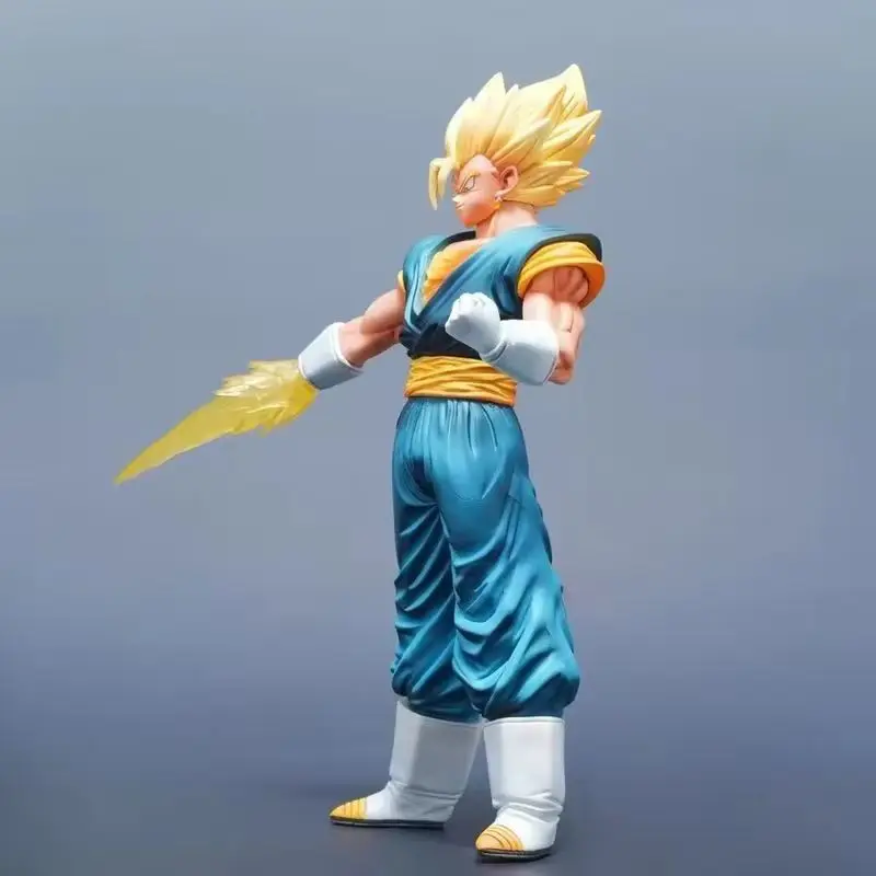 Figura de Dragon Ball Z Vegetto de 29,5 cm/11,6 pulgadas, espada ligera, estatua de Vegetto, colección de figuras de acción de Super Saiyan, modelo de juguete para regalos