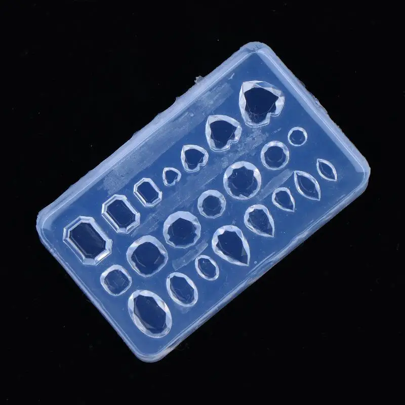 Nail-Art-Silikonform, verschiedene Stile, Edelstein-DIY-Werkzeug, Schmuckherstellung, Harz-Silikonform, Gießform – Detail 4