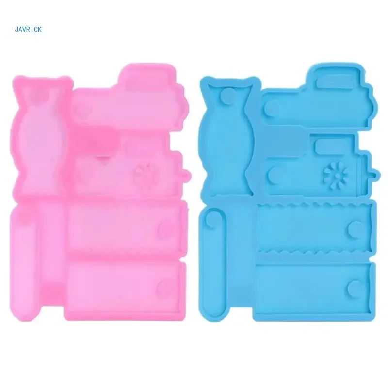 

Nameplate Plate Silicone Mold for Tumbler Cup Straw Fixed Backpack Pendant Molds Keychain Bookmarks Mold Jewelry Making