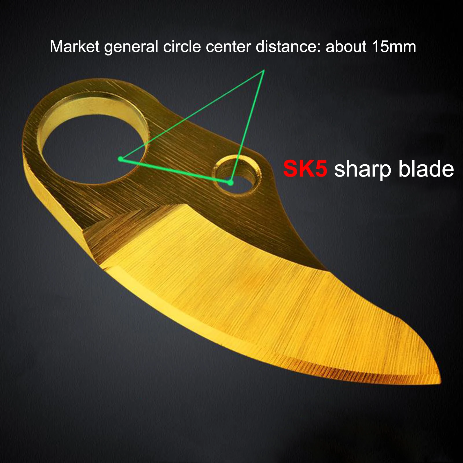 40mm SK5 Steel Blade Suitable For 40mm Pruning Shears Garden Fruit Vegetable Garden Scissors Pruning Shears Knife Accessories