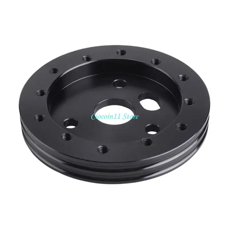 

Y1UB 6 Hole To 3 Hole Adapter Easy Installation Aluminum Steering Wheel Adapter For Stable Performances And Racing Applications