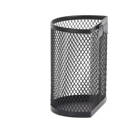 Suporte de caneta de armazenamento organizadores de mesa de escritório malha lápis de força magnética fornecimento de metal