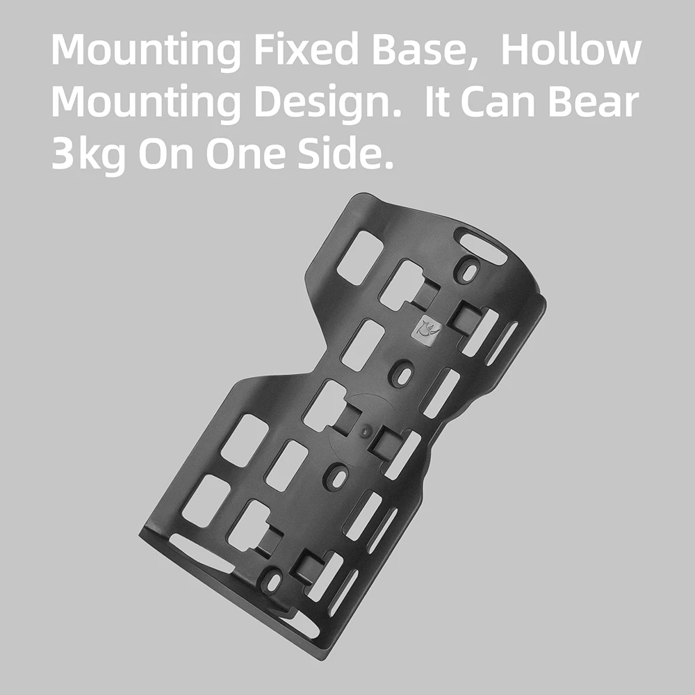 Rhinowalk 2PCS Bike Fork Bags 4L/7L Removable Waterproof Bicycle Bag, One Extra Fixing Base