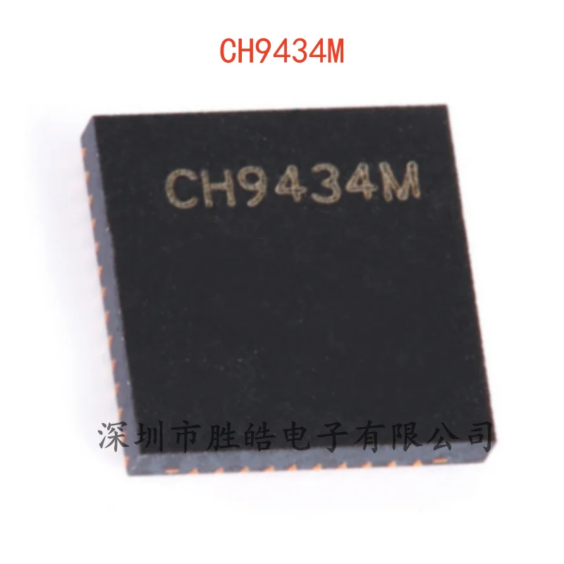 

(2PCS) NEW CH9434M CH9434 SPI To Four Serial Port Adapter Chip QFN-48 CH9434M Integrated Circuit