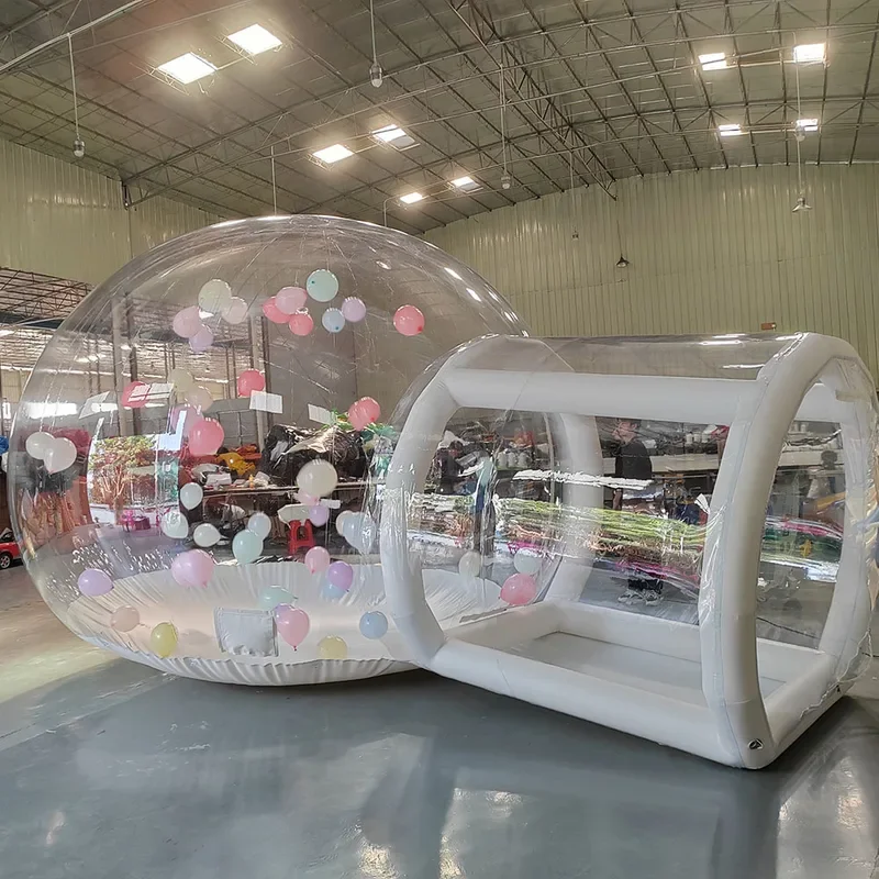 Inflatable Bubble house transparent Tent ,Rainproof Foam Air Dome Tent, Suitable for Outdoor Camping